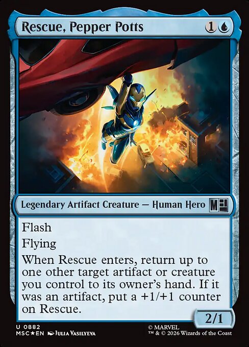 Rescue, Pepper Potts [Surge Foil]
