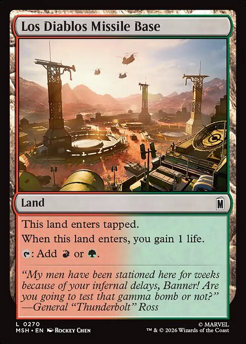Los Diablos Missile Base [Foil]