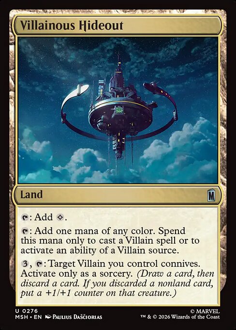 Villainous Hideout [Foil]