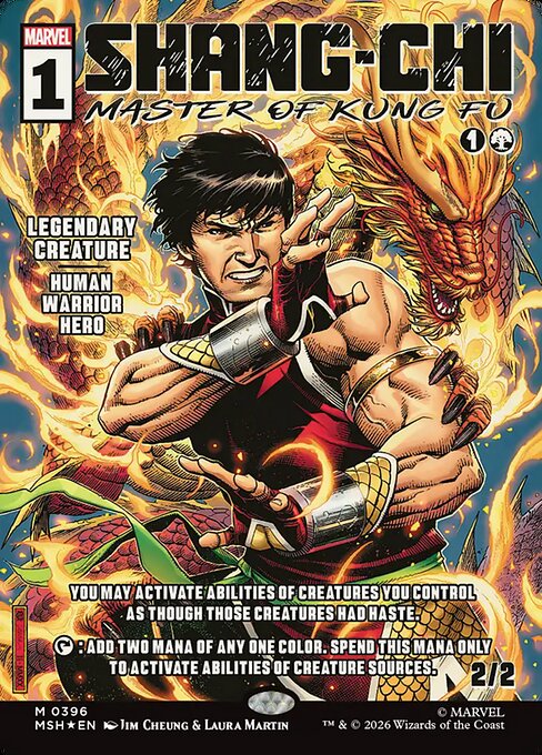 Shang-Chi, Master of Kung Fu [Classic Comic Foil]