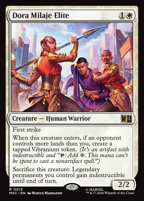 Dora Milaje Elite [Surge Foil]