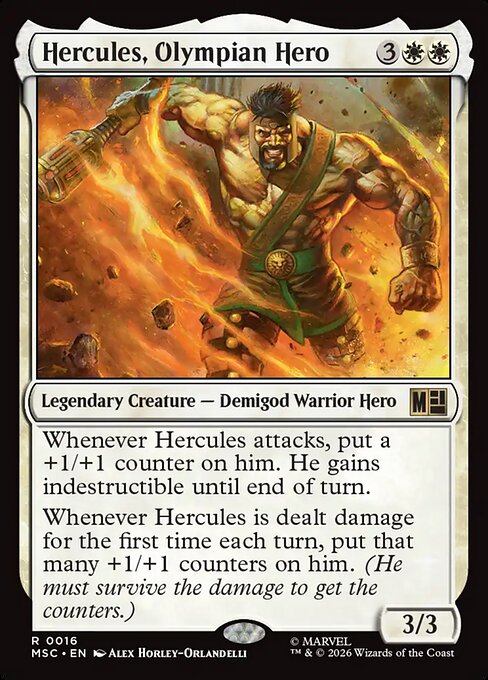 Hercules, Olympian Hero [Surge Foil]