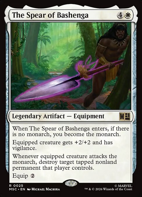 The Spear of Bashenga [Surge Foil]