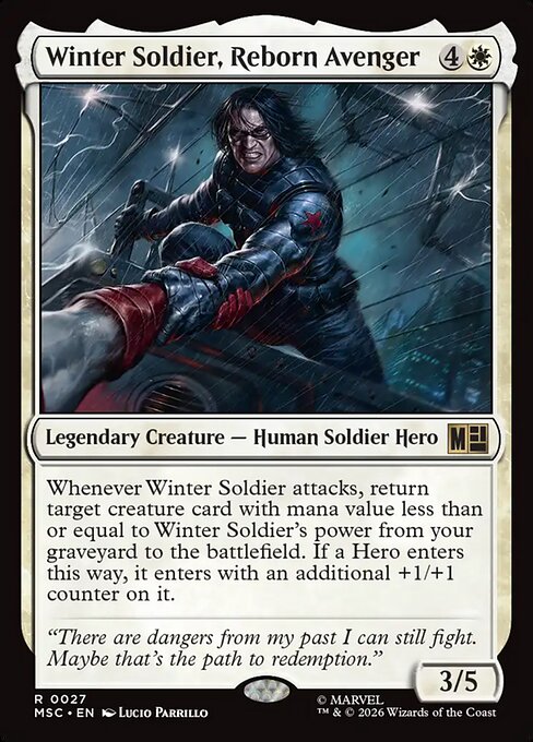 Winter Soldier, Reborn Avenger [Surge Foil]