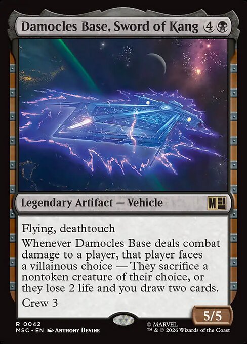Damocles Base, Sword of Kang [Surge Foil]