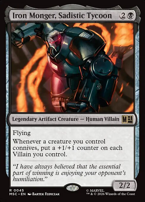 Iron Monger, Sadistic Tycoon [Surge Foil]