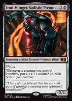 Iron Monger, Sadistic Tycoon [Surge Foil]