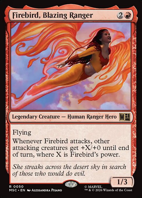 Firebird, Blazing Ranger [Surge Foil]