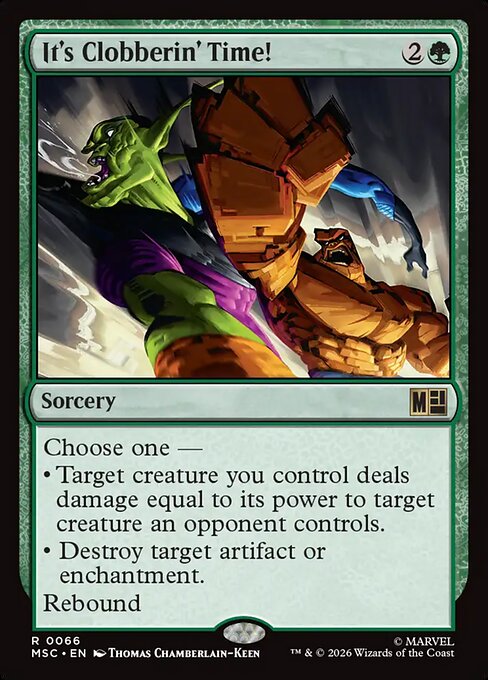 It's Clobberin' Time! [Surge Foil]