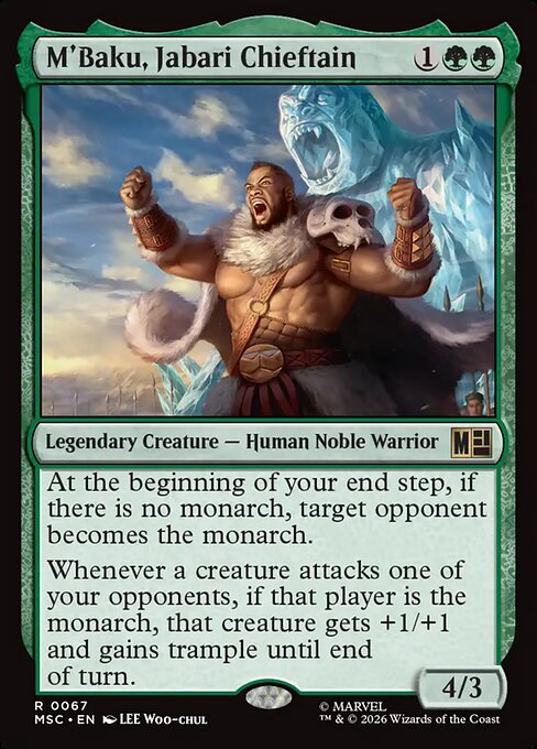 M'Baku, Jabari Chieftain [Surge Foil]