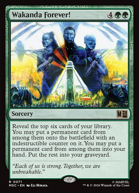 Wakanda Forever! [Surge Foil]