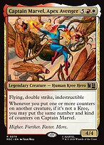 Captain Marvel, Apex Avenger [Surge Foil]