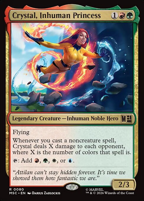 Crystal, Inhuman Princess [Surge Foil]