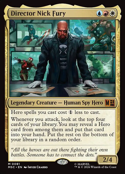 Director Nick Fury [Surge Foil]
