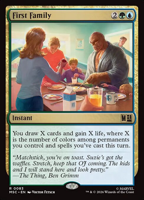 First Family [Surge Foil]