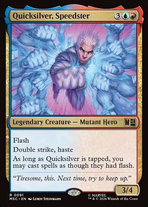 Quicksilver, Speedster [Surge Foil]