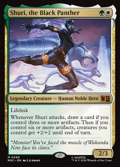 Shuri, the Black Panther [Surge Foil]