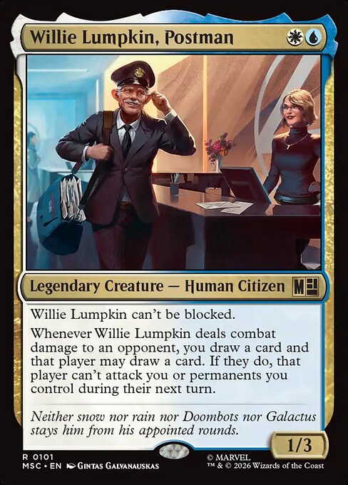 Willie Lumpkin, Postman [Surge Foil]