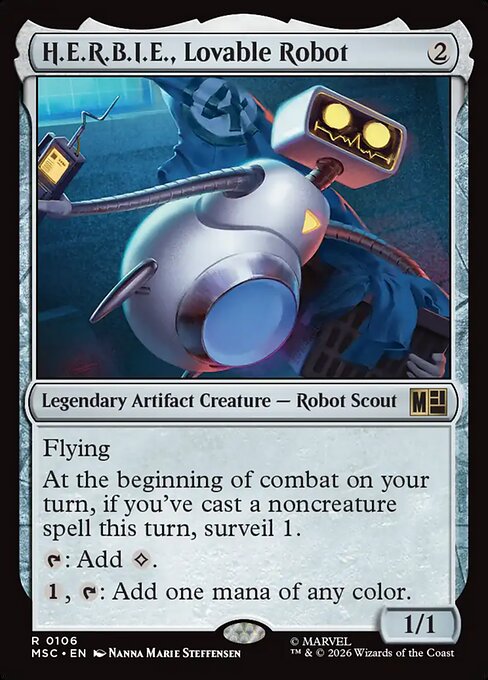 H.E.R.B.I.E., Lovable Robot [Surge Foil]