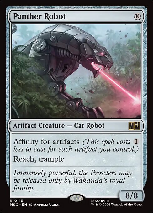 Panther Robot [Surge Foil]
