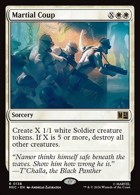 Martial Coup [Surge Foil]