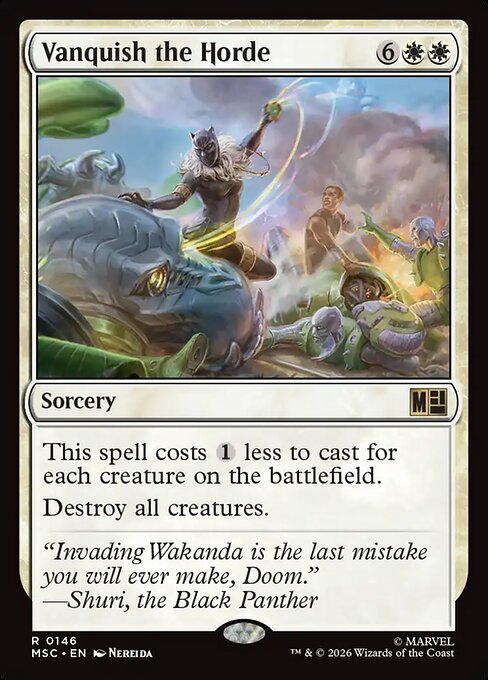 Vanquish the Horde [Surge Foil]