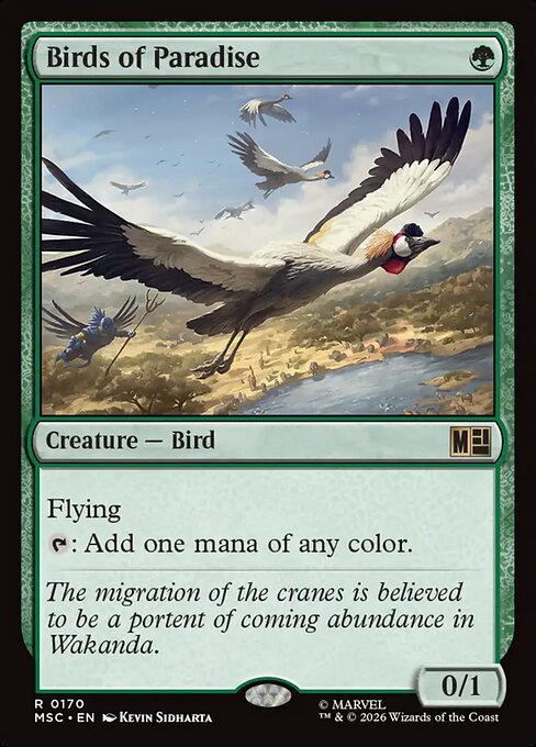 Birds of Paradise [Surge Foil]