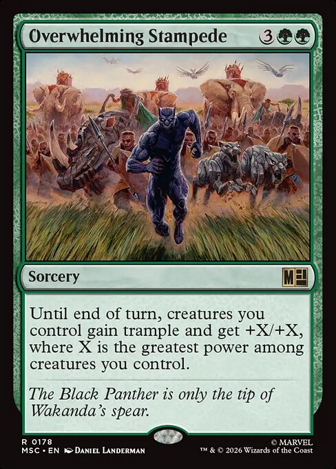 Overwhelming Stampede [Surge Foil]