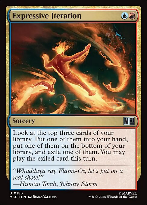 Expressive Iteration [Surge Foil]
