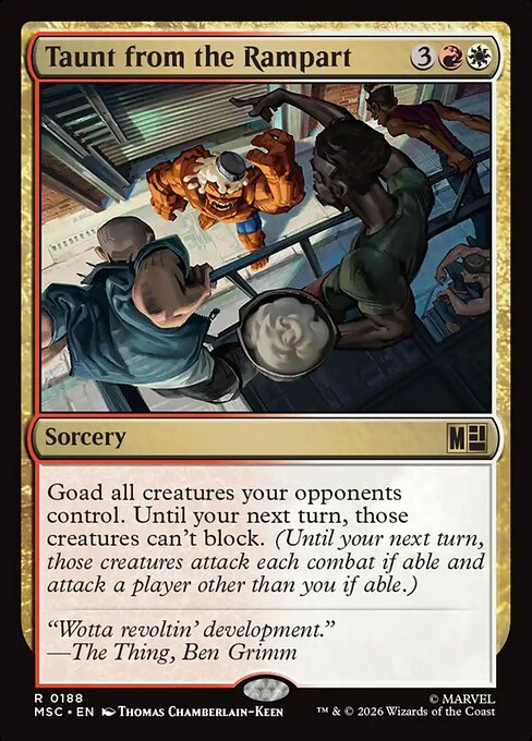 Taunt from the Rampart [Surge Foil]