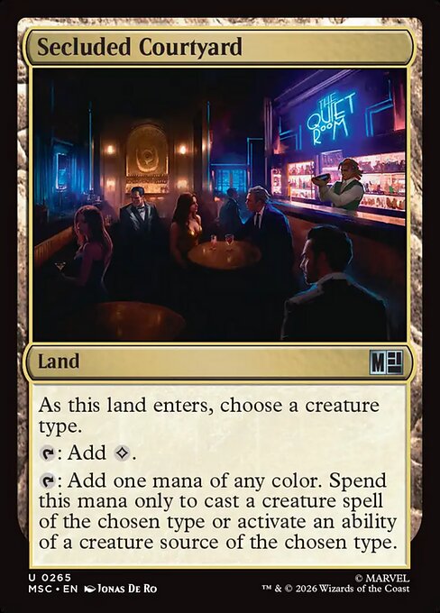 Secluded Courtyard [Surge Foil]