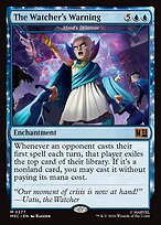 The Watcher's Warning (Mind's Dilation) [Surge Foil]