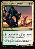 Wakandan War Panther (Fleecemane Lion) [Surge Foil]