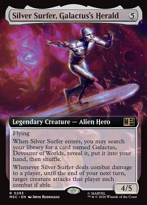 Silver Surfer, Galactus's Herald [Extended Artwork]