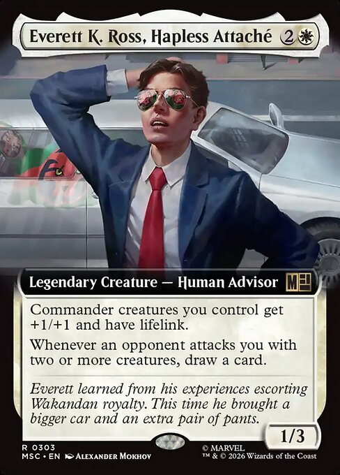 Everett K. Ross, Hapless Attaché [Extended Artwork]