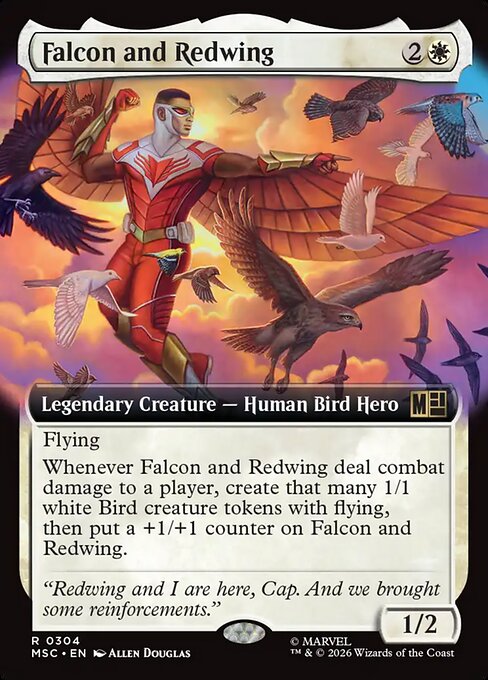 Falcon and Redwing [Extended Artwork]