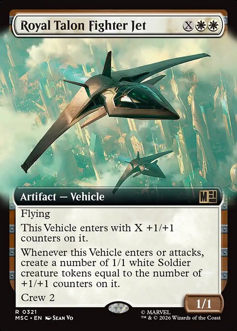 Royal Talon Fighter Jet [Extended Artwork]