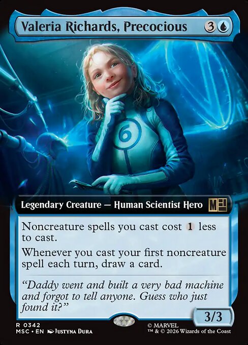Valeria Richards, Precocious [Extended Artwork]