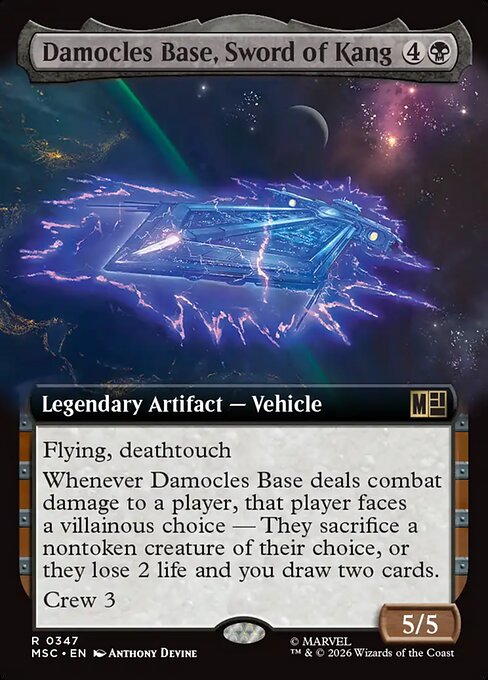 Damocles Base, Sword of Kang [Extended Artwork]