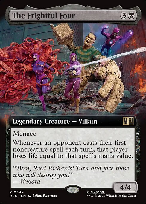 The Frightful Four [Extended Artwork]