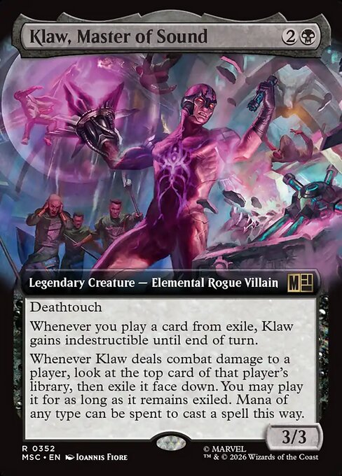 Klaw, Master of Sound [Extended Artwork]