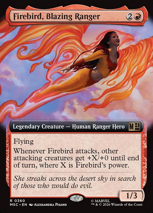Firebird, Blazing Ranger [Extended Artwork]