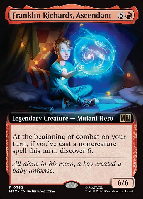 Franklin Richards, Ascendant [Extended Artwork]
