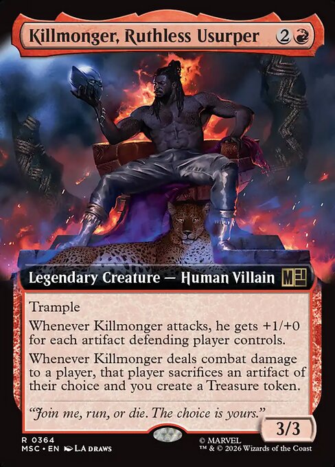 Killmonger, Ruthless Usurper [Extended Artwork]