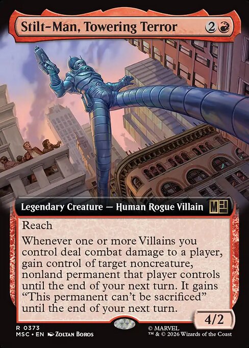 Stilt-Man, Towering Terror [Extended Artwork]