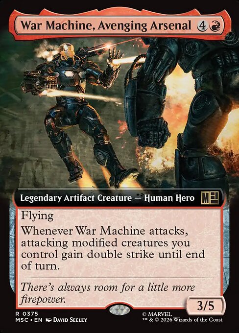 War Machine, Avenging Arsenal [Extended Artwork]