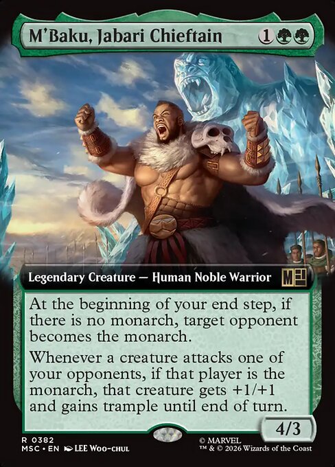 M'Baku, Jabari Chieftain [Extended Artwork]