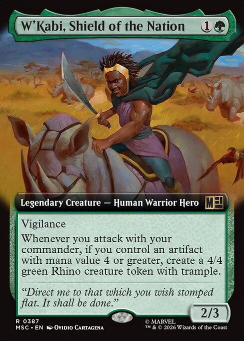 W'Kabi, Shield of the Nation [Extended Artwork]
