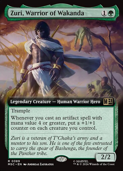 Zuri, Warrior of Wakanda [Extended Artwork]