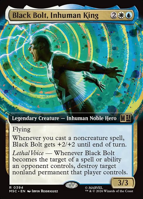 Black Bolt, Inhuman King [Extended Artwork]